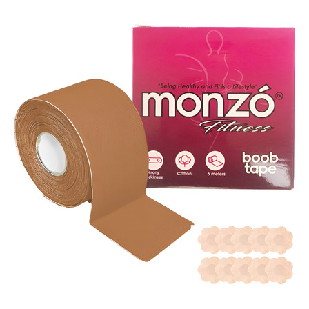 Monzó, Cinta Levanta Busto , Boob Tape + 10 Cubrepezones Monzó, Cinta Levanta Busto , Boob Tape + 10 Cubrepezones