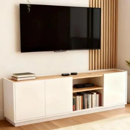 Rack Moscou Para Sala Tv Até 55 Polegadas Homes