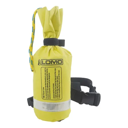 Cuerda Kayak Throw Line 15m W/belt Lomo Color: Amarillo