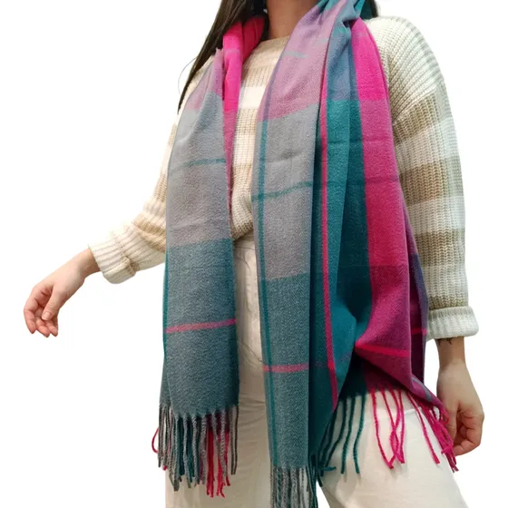 Chalina Bufanda Pashmina De Dama Afelpada Liviana Y Sauve