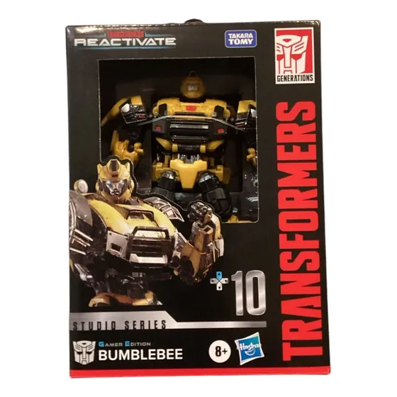 Bumblebee Transformers Studio Series + 10 Reactive Gamer Ed.