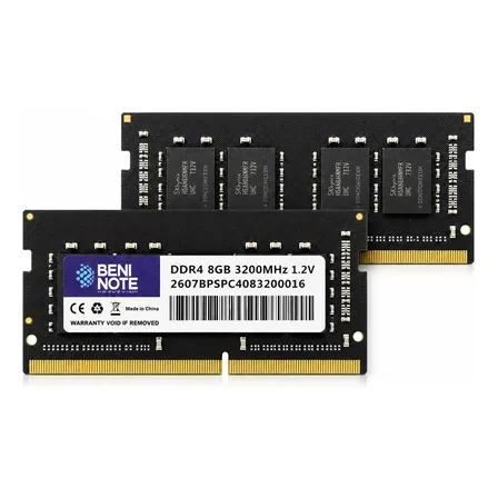 Memória Ram 8gb Ddr4 3200mhz Para Notebook Beninote