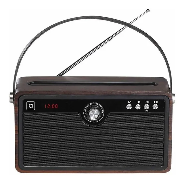 Parlante Portatil Bluetooth Madera Audiolab / Tecnocenter