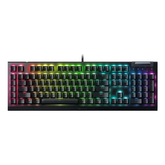 Teclado BlackWidow V4 X Preto Razer - RZ0304700200 Green Switch Us Chroma Keyboard Black Language English Us