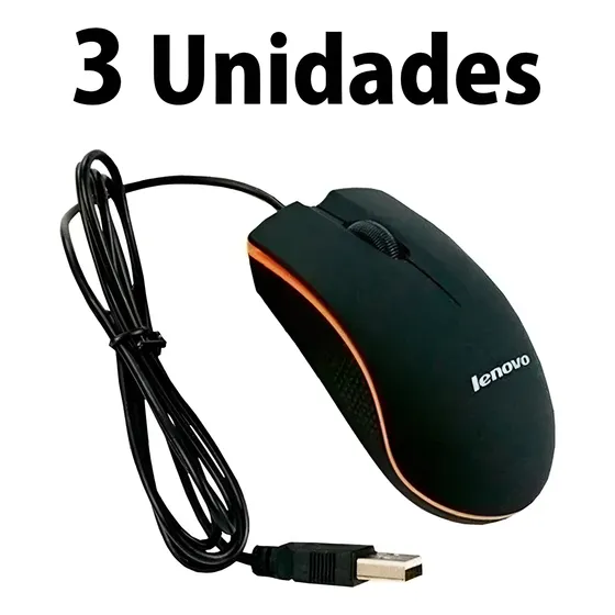 Mouse Lenovo M20 Usb Optico Nuevo