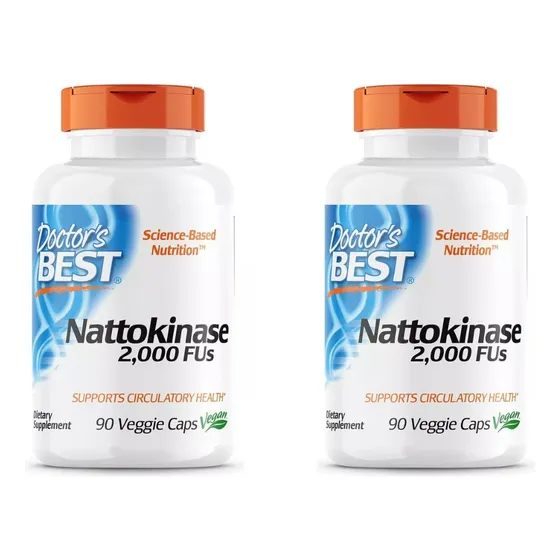 Doctor Best Nattokinase 2000 Fu 90un Pack 2