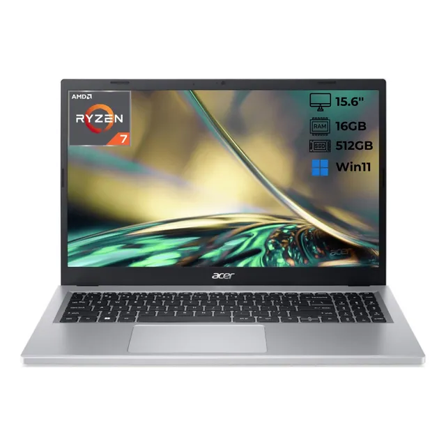 Acer Aspire 3 15.6 Ryzen 7 5700u 512 Gb 16 Gb Ssd W11