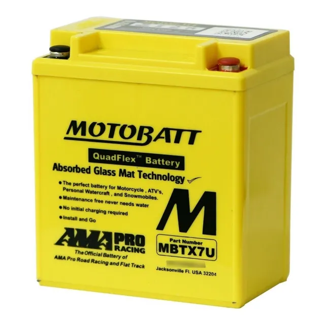Bateria Mbtx7u Dr200 Akt Tt Ttr Xtz250 Tornado Klx  Ytx7l-bs