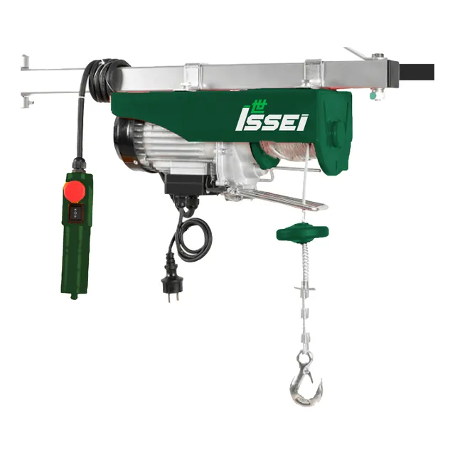 Aparejo Electrico Issei 250kg 12mt Malacate Monta Carga