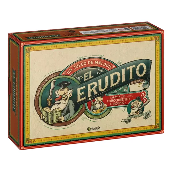 Juego De Mesa El Erudito Original Maldon Mundo Manias