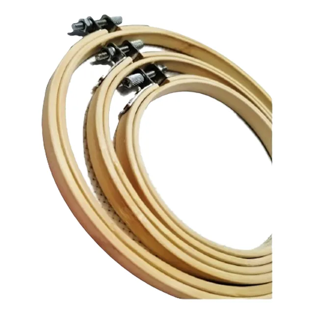 Trio Tambores Pequeños/ Bastidor/aros De Madera Para Bordado