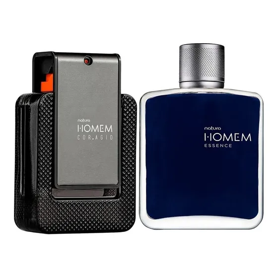 Homem Coragio + Homem Essence Natura
