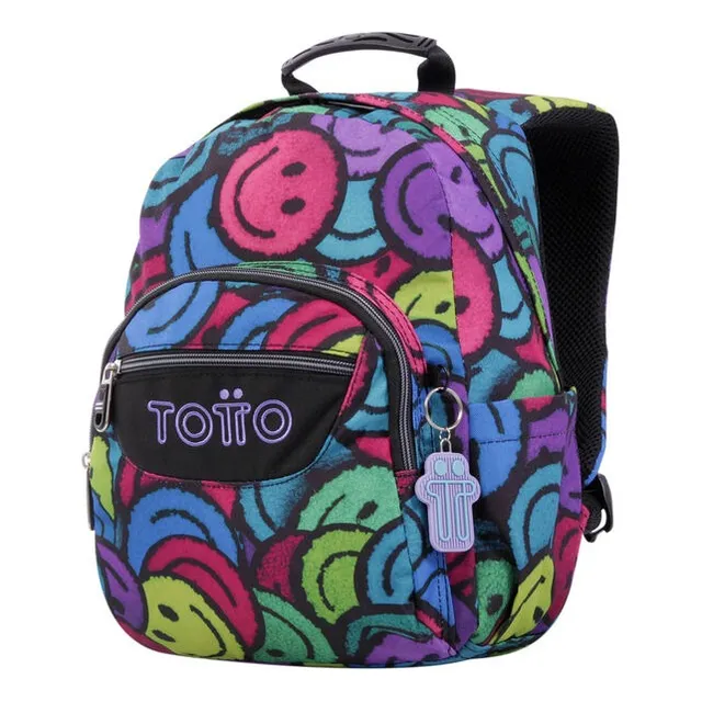 Bolso Morral Escolar S Totto Ecole Tempera Caritas 6jr