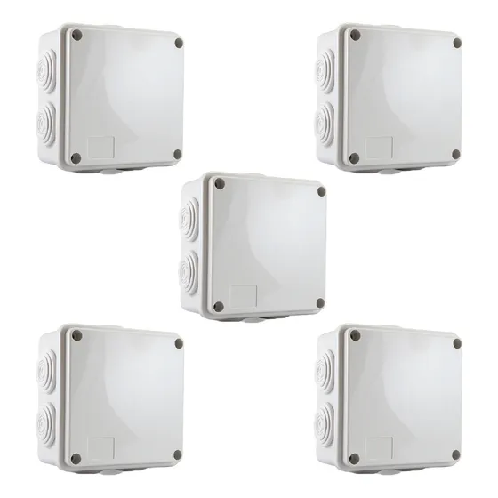 Kit De 5 Cajas Nema Marca Enson 10x10x5 Cm Ip66