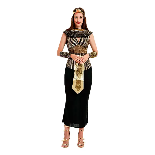 Disfraz Cleopatra Reina Egipcia Mujer Halloween
