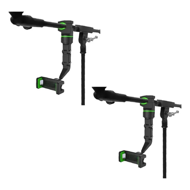 2pzs Soporte De Celular Base Micrófono Atril Pedestal Tripie