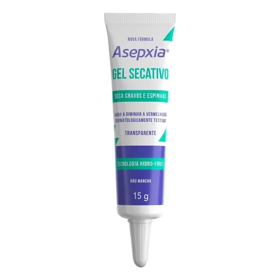 Gel Secativo Antiacne Asepxia 15g