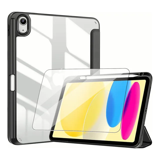 Funda Para iPad 10th Generacion Con Mica Protectora 10.9