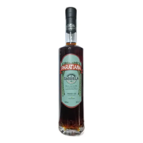Cachaça Gabriela 700ml + Licor Paratiense Abacaxi Coco 500ml