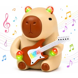 Capivara Brinquedo Musical Infantil C Luzes Som E Movimento