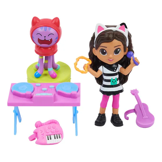 Karaoke Gatuno En Casa Con Figuras Accesorios Y Muebles Para