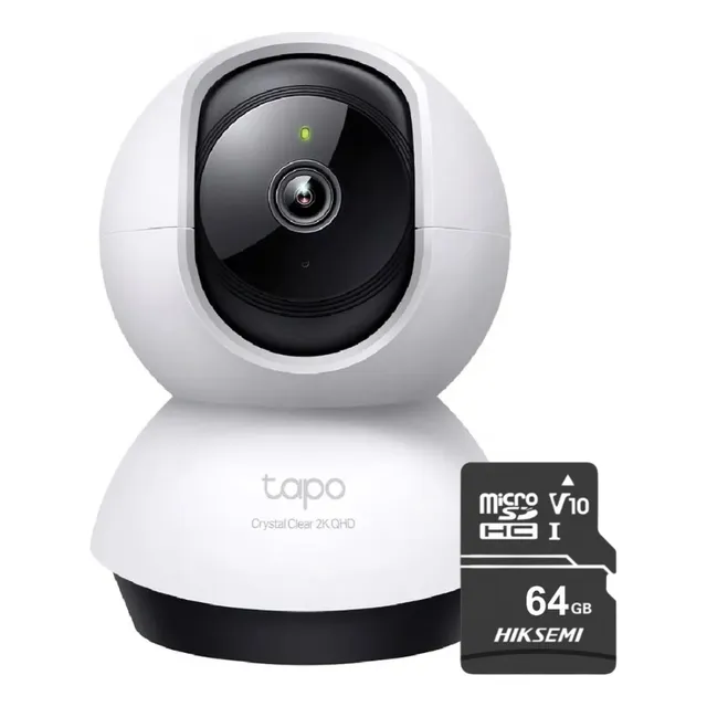 Cámara De Seguridad Tapo C220 2k 4mp + Micro Sd64gb- Tp-link