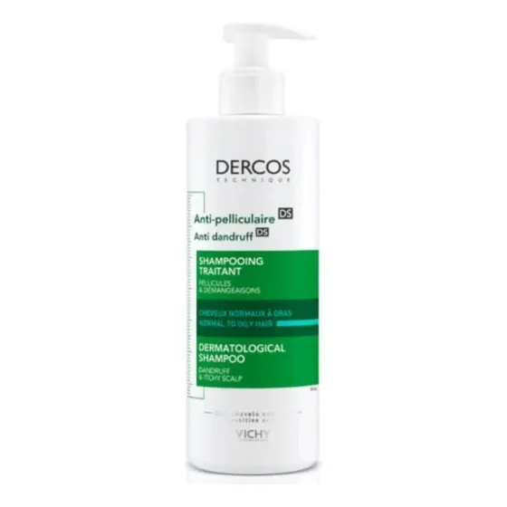 Shampoo Vichy Dercos Anticaspa Cabello Graso 390ml