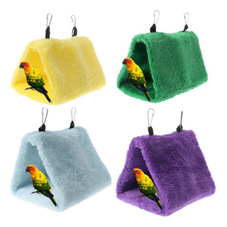 Pet Papagaio Hammock Pássaro Pendurado Cama Casa Plush Inver Pet Papagaio Hammock Pássaro Pendurado Cama Casa Plush Inver
