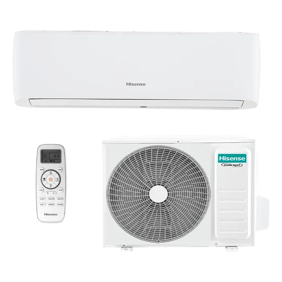 Ar Condicionado HW Inverter Hisense Eco Plus 9.000 Btus Frio R-32