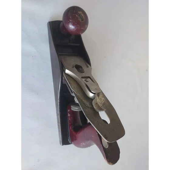 Plaina Manual Antiga N.4  Funcionando ( Only Wood1610)
