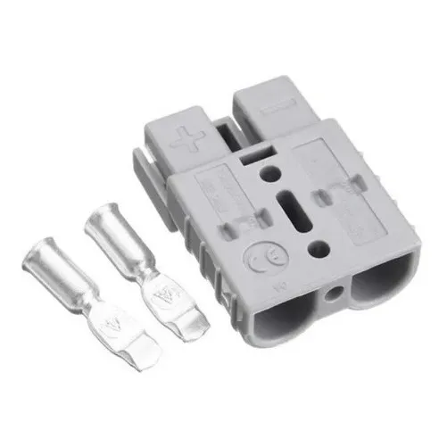 Conector Anderson Doble Color  Gris 120a