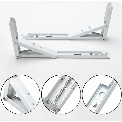 Soporte, Escuadra, Plegable Para Mesa Abatible Metalico,