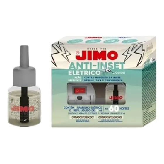 Kit Jimo Anti-inset Aparelho + Refil 28ml 60 Noites Oferta