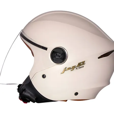 Capacete Moto Aberto Taurus Joy 23 Couro Bege Fosco Desenho Liso Tamanho do capacete 58