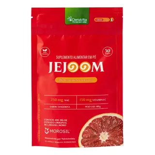 Jejoom - Com Morosil, Nac, Vitamina C, Hibisco - Denavita Sabor Tangerina