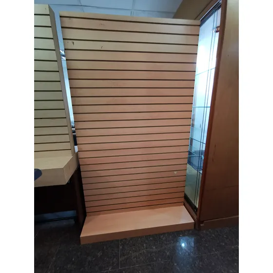 Estantes Acanaladas  Doble Cara, Con Base Al Piso