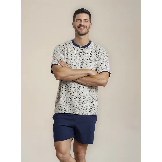 Pijama Hombre Xxl Tallas Grandes Plus Size Verano Short