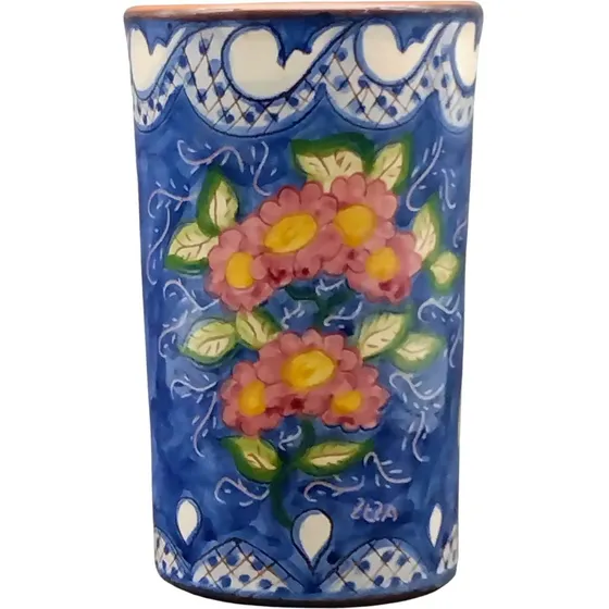 Soporte Para Utensilio Cocina Floral Ceramica Portuguesa