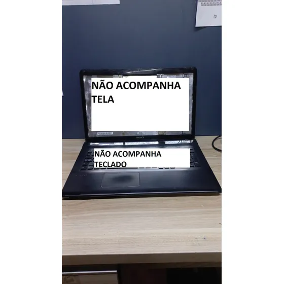 Carcaça Completa P/ Notebook Sony Vaio Sve171c11l