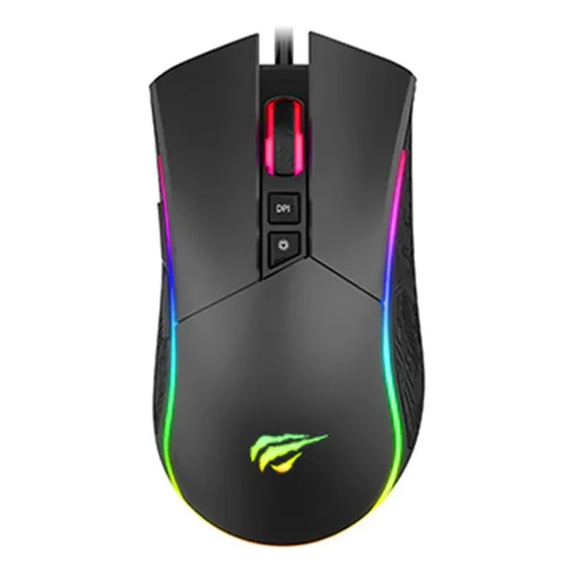 Havit - Mouse Gamer Alámbrico Ms1001s Black+gray