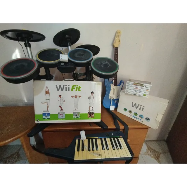 Nintendo Wii Usado Set Rockband Consola