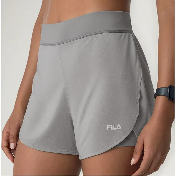 Short Con Calza Deportivo Dama Fila Double Basic