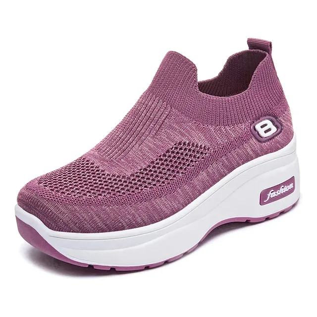 Zapatillas Informales De Plataforma Ligeros Para Mujer