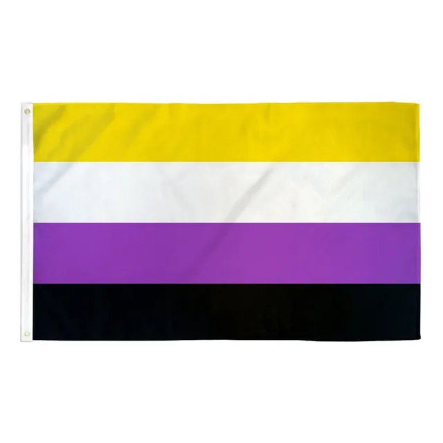 Bandera No-binario 150cm X 90cm