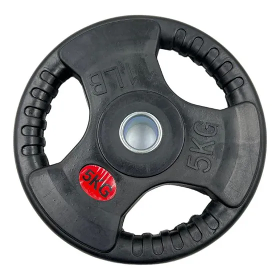 Disco De 5 Kilos Engomado Para Entrenamiento Par Audioimport