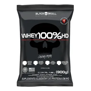 Suplemento Em PĂł 100% Hd Refil Black Skull - 900g Wpc Wpi E Wph Sabor Chocolate Suplemento Em PĂł 100% Hd Refil Black Skull - 900g Wpc Wpi E Wph Sabor Chocolate