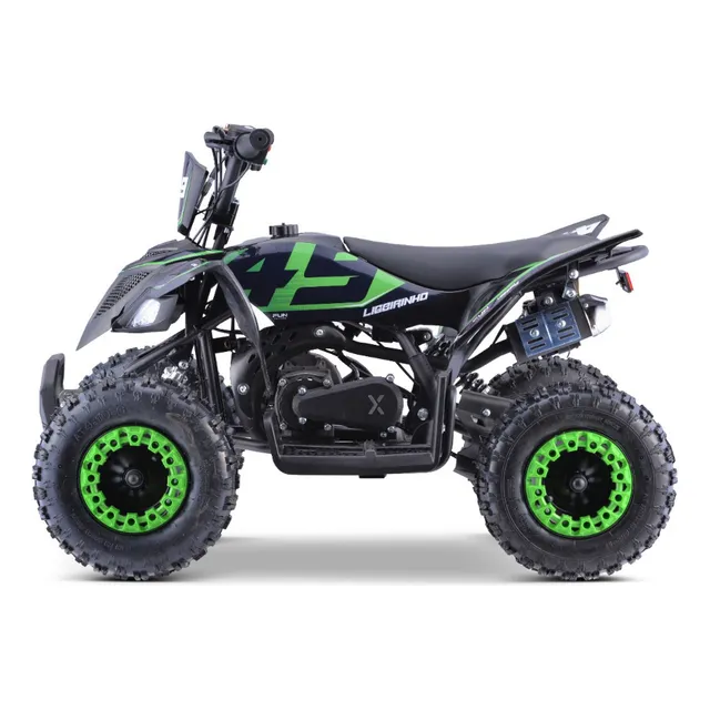 Mini Quadriciclo 50cc Com Partida Elétrica - Jota Mini Motos Cor Verde Voltagem Do Carregador 127/220v