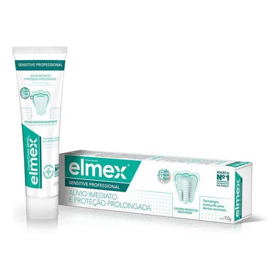 Elmex sensitive creme dental professional para sensibilidade 110g