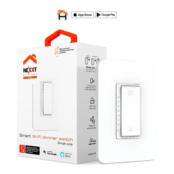 Atenuador Nexxt De Luz Inteligente Con Conexión Wi-fi *itech