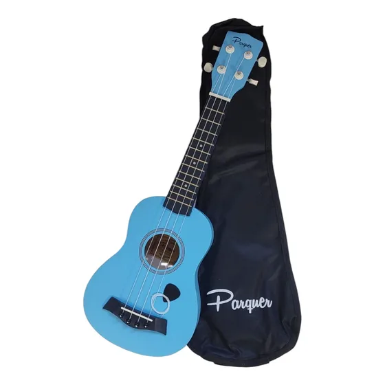 Ukulele acústico soprano Parquer FZU-002 azul